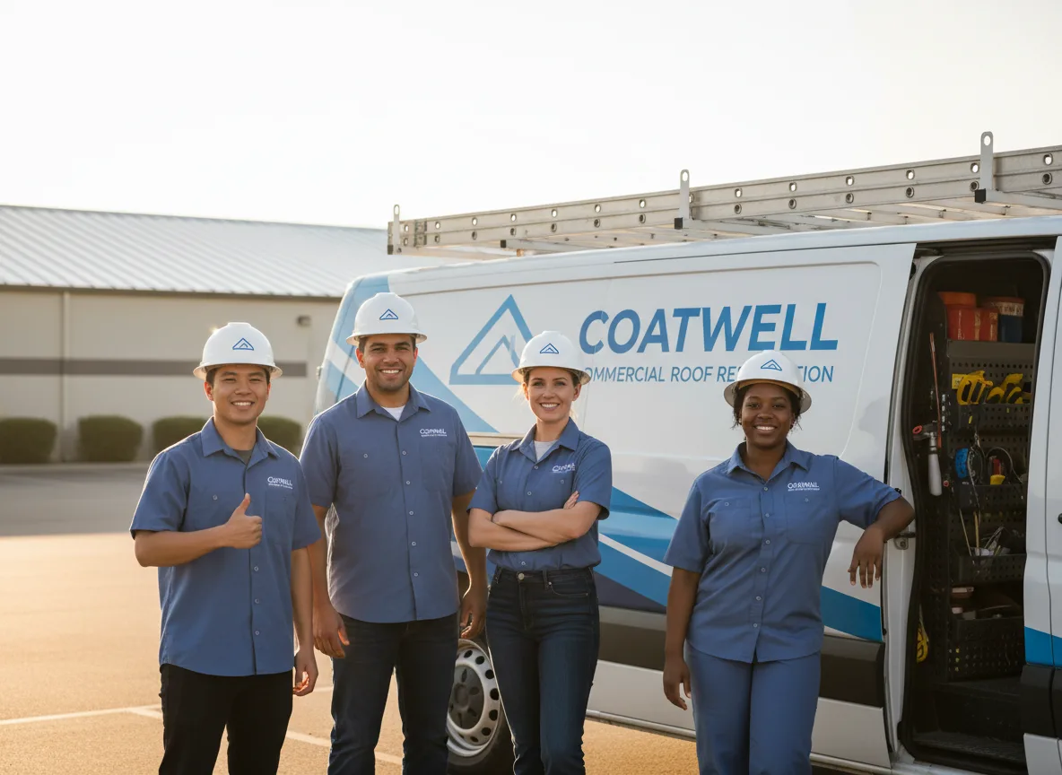 Commercial roof coating company in Middlebrook, VA